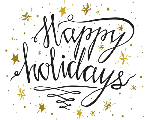 Calligraphy Holidays Happy Transparent PNG Image