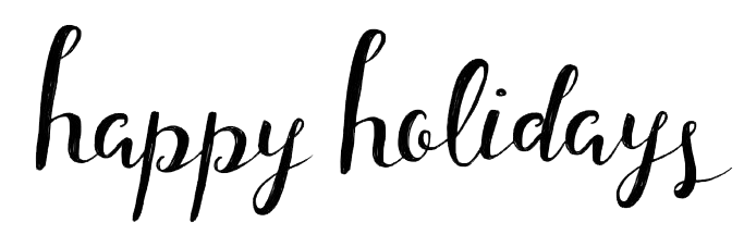 Calligraphy Holidays Happy Transparent PNG Image