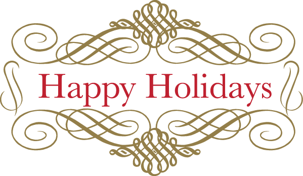 December Holidays Happy File Transparent PNG Image