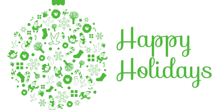 December Holidays Happy Transparent PNG Image