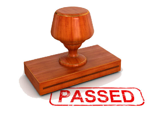 Pass Stamp Transparent PNG Image