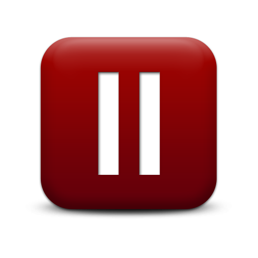 Pause Button Transparent PNG Image