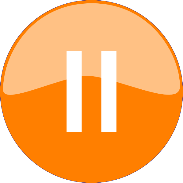 Pause Button Transparent PNG Image