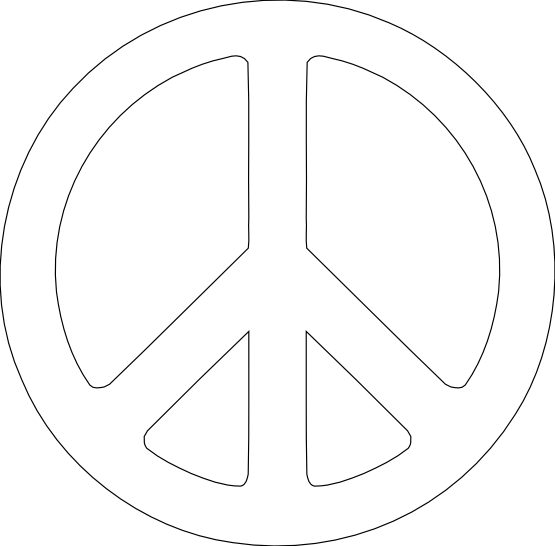 Peace Symbol Transparent PNG Image