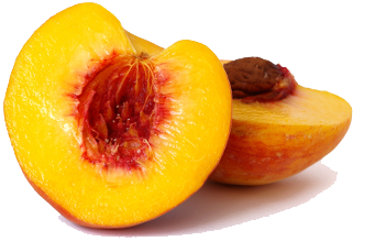 Peach Transparent PNG Image
