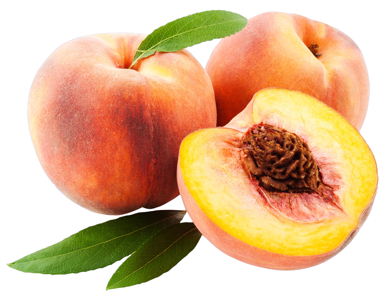 Peach Transparent PNG Image