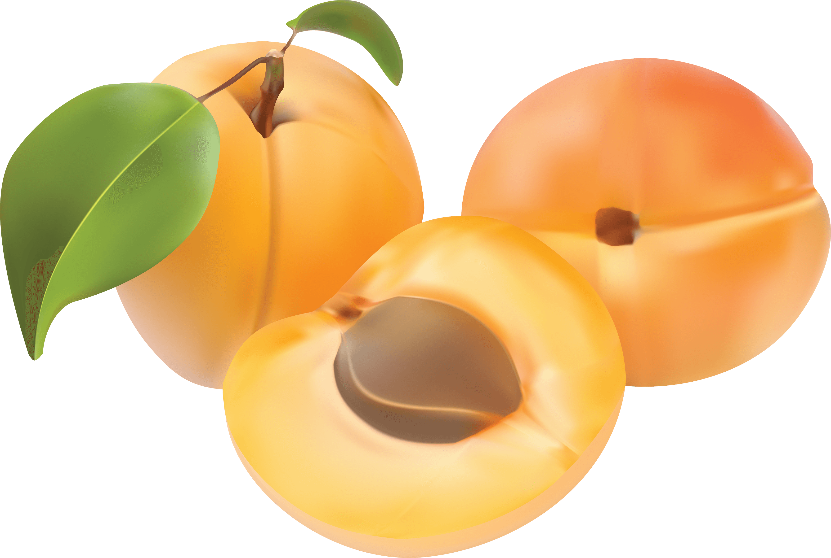 Peach Transparent PNG Image