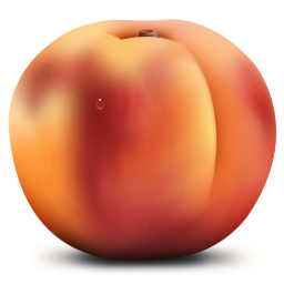 Peach Transparent PNG Image