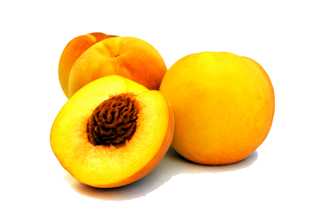 Peach Transparent PNG Image