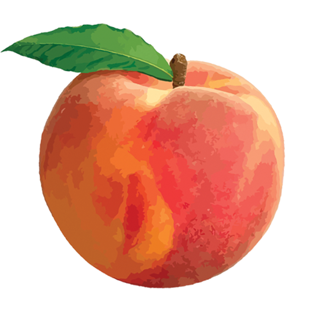 Peach Transparent PNG Image