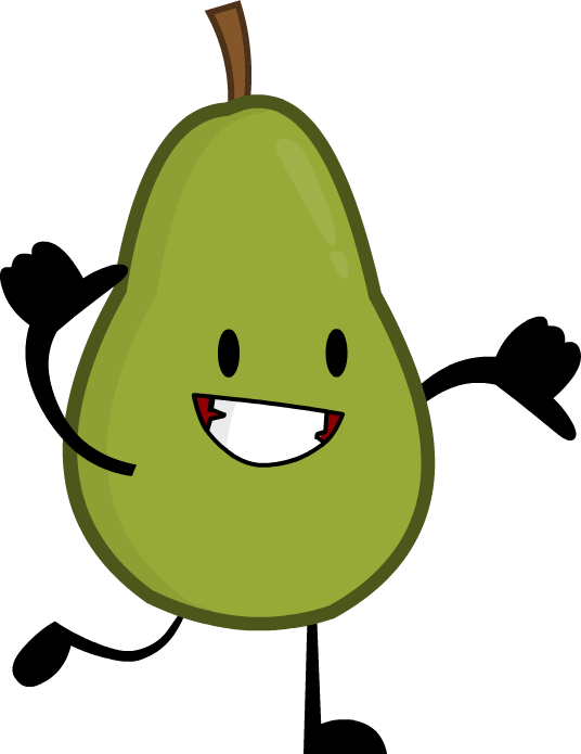 Vector Green Pears Transparent PNG Image