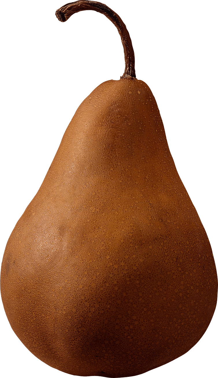 Brown Pear Transparent PNG Image