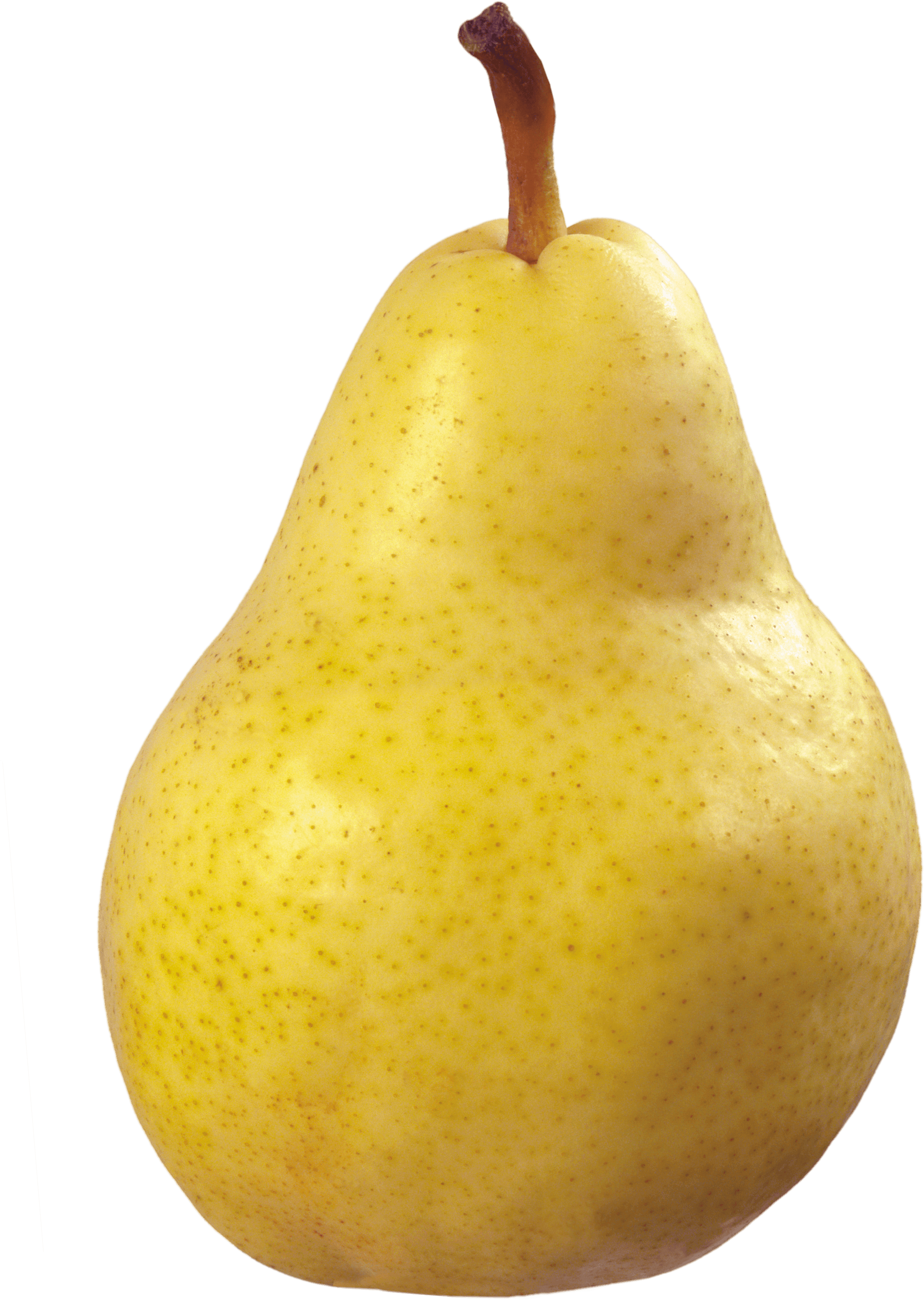 Yellow Pear Transparent PNG Image