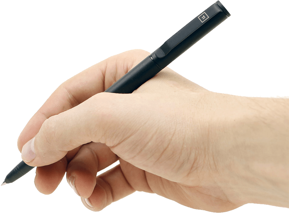 Pen In Hand Transparent PNG Image