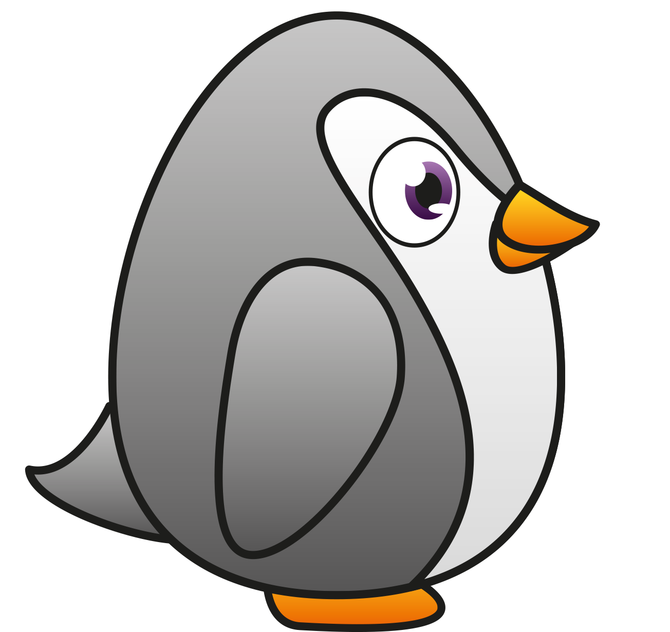 Cute Penguin Transparent PNG Image