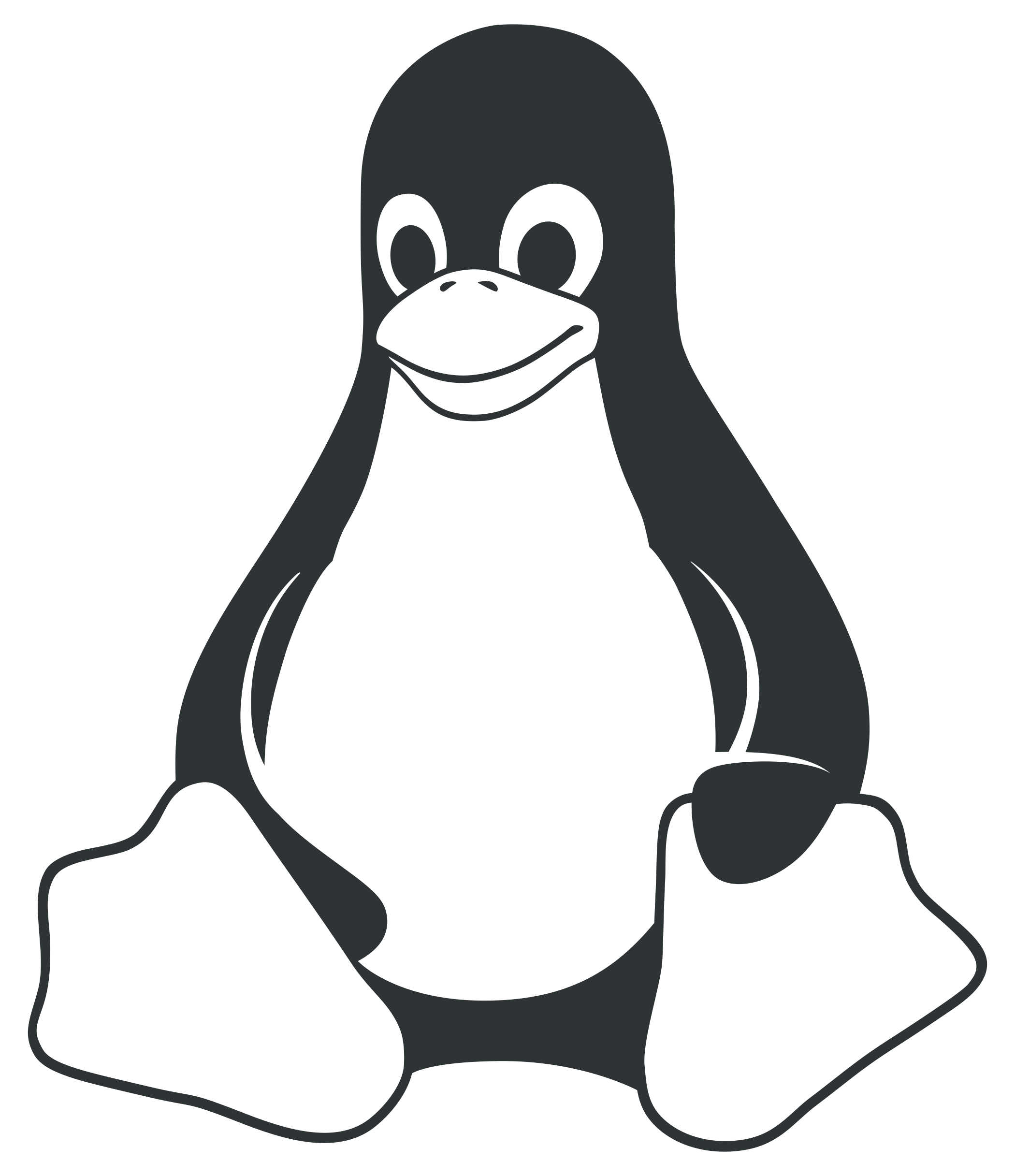 Tux Gnu Linux Penguin Transparent PNG Image