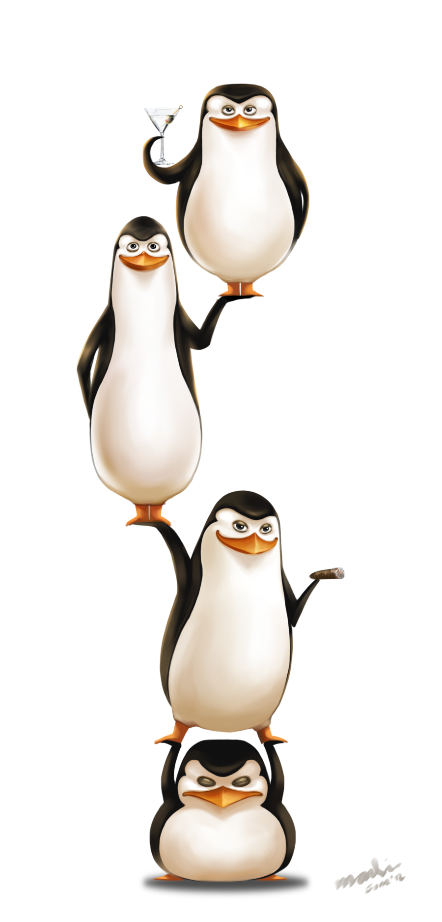 Penguins Of Madagascar Transparent PNG Image