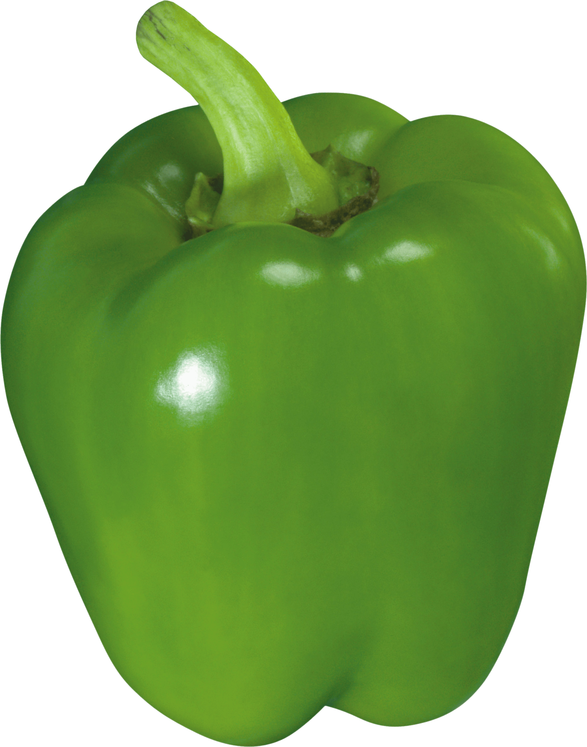 Capsicum Pepper Green Bell Transparent PNG Image