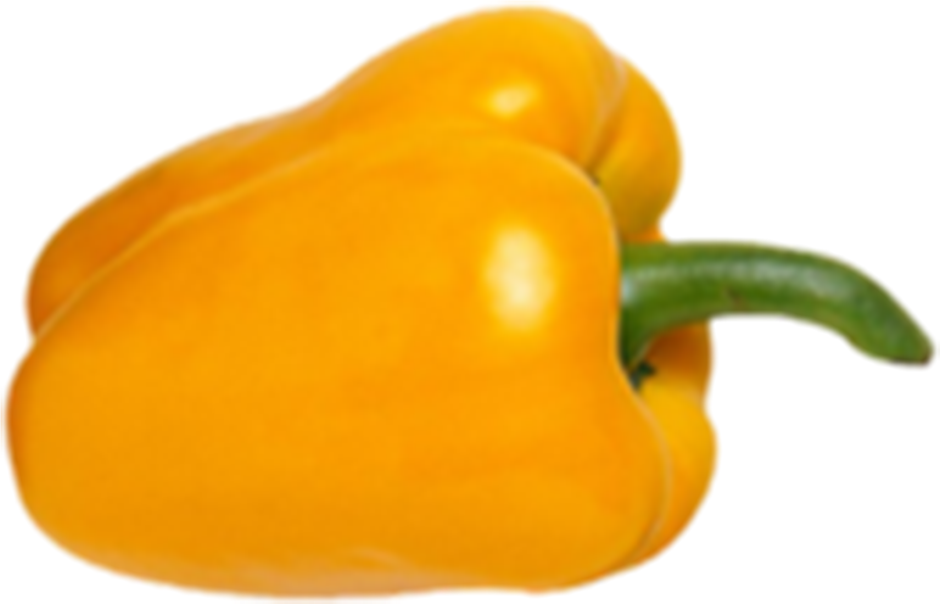 Sweet Pepper Yellow Bell Transparent PNG Image