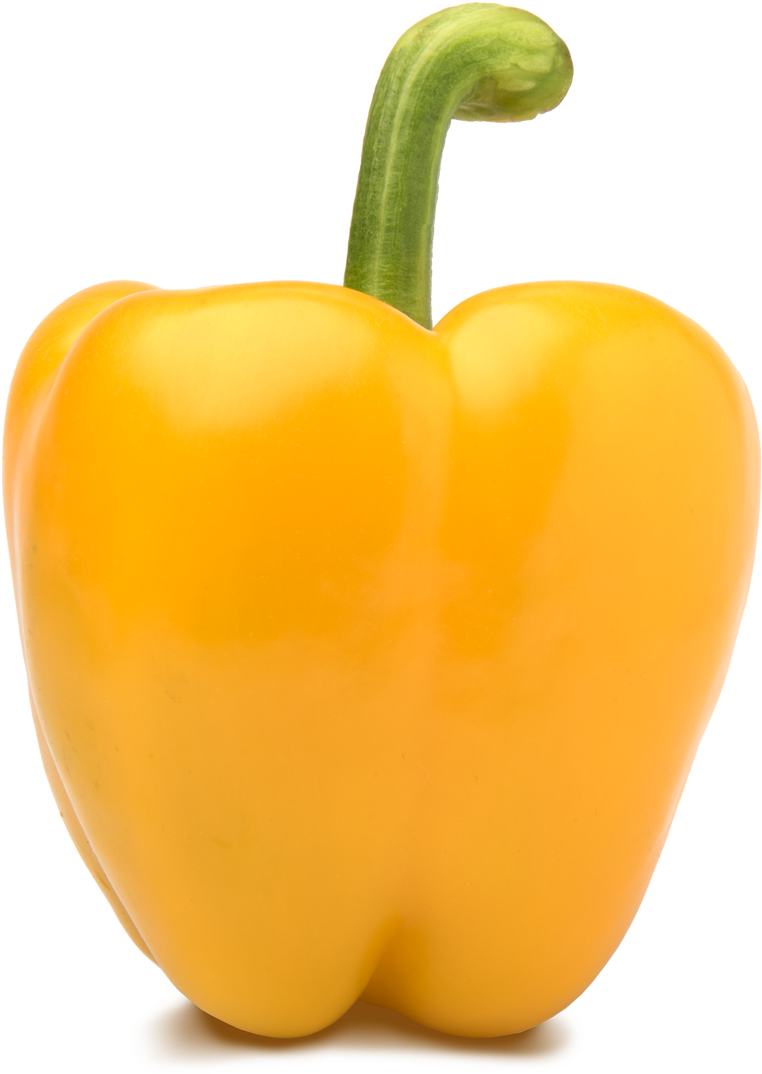 Chilli Pepper Yellow Bell Transparent PNG Image
