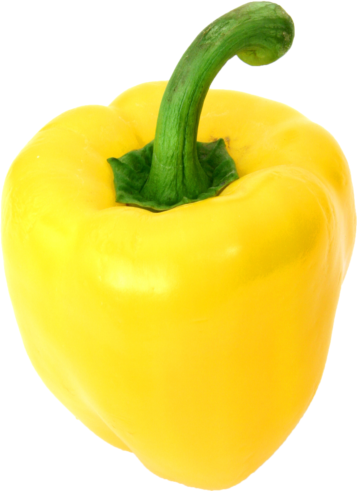 Pepper Yellow Bell Transparent PNG Image