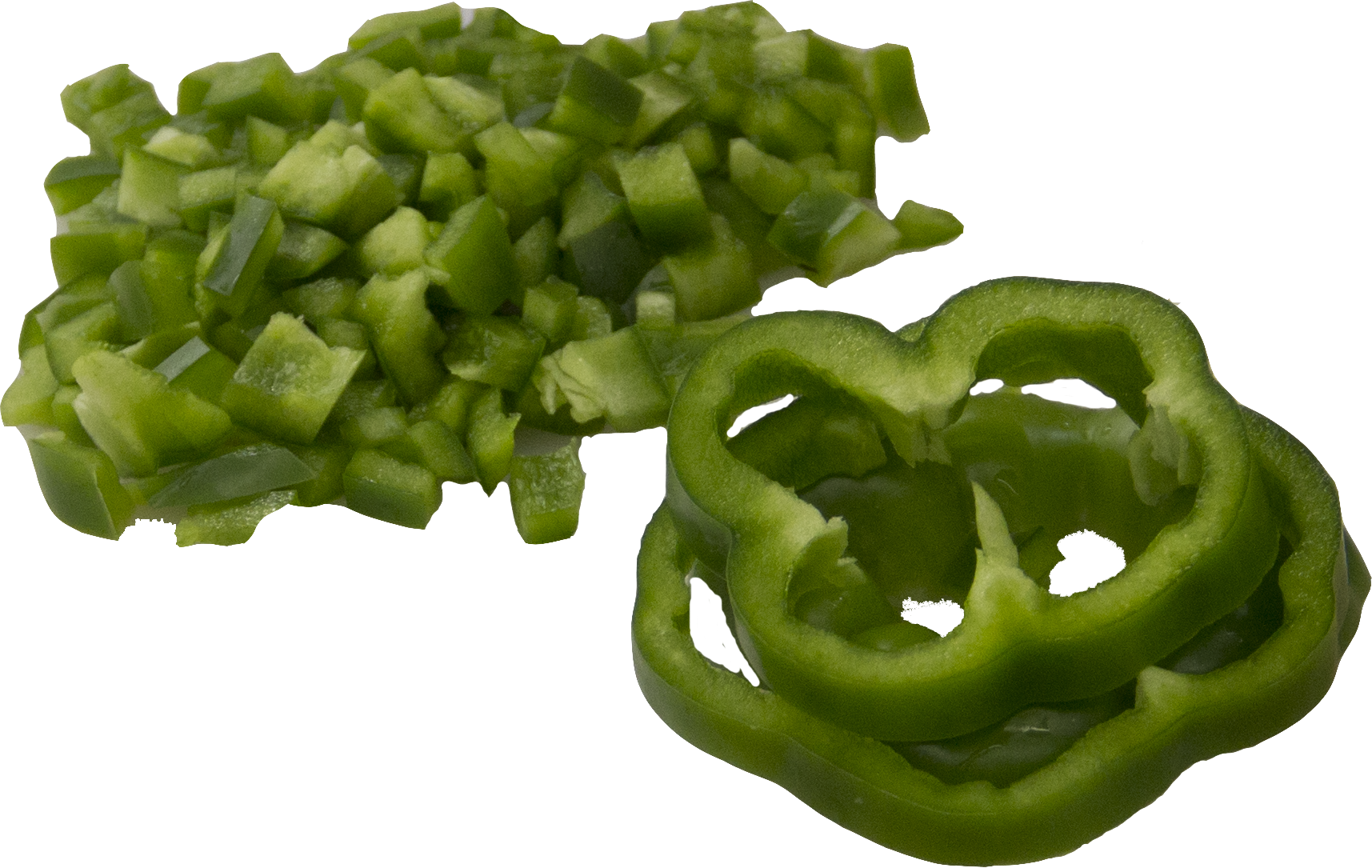 Fresh Pepper Green Bell Transparent PNG Image