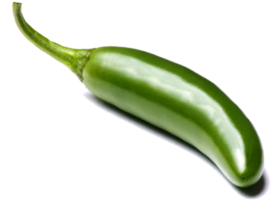 Fresh Chili Green Pepper Transparent PNG Image