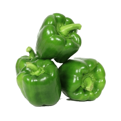 Pepper Green Bell Transparent PNG Image