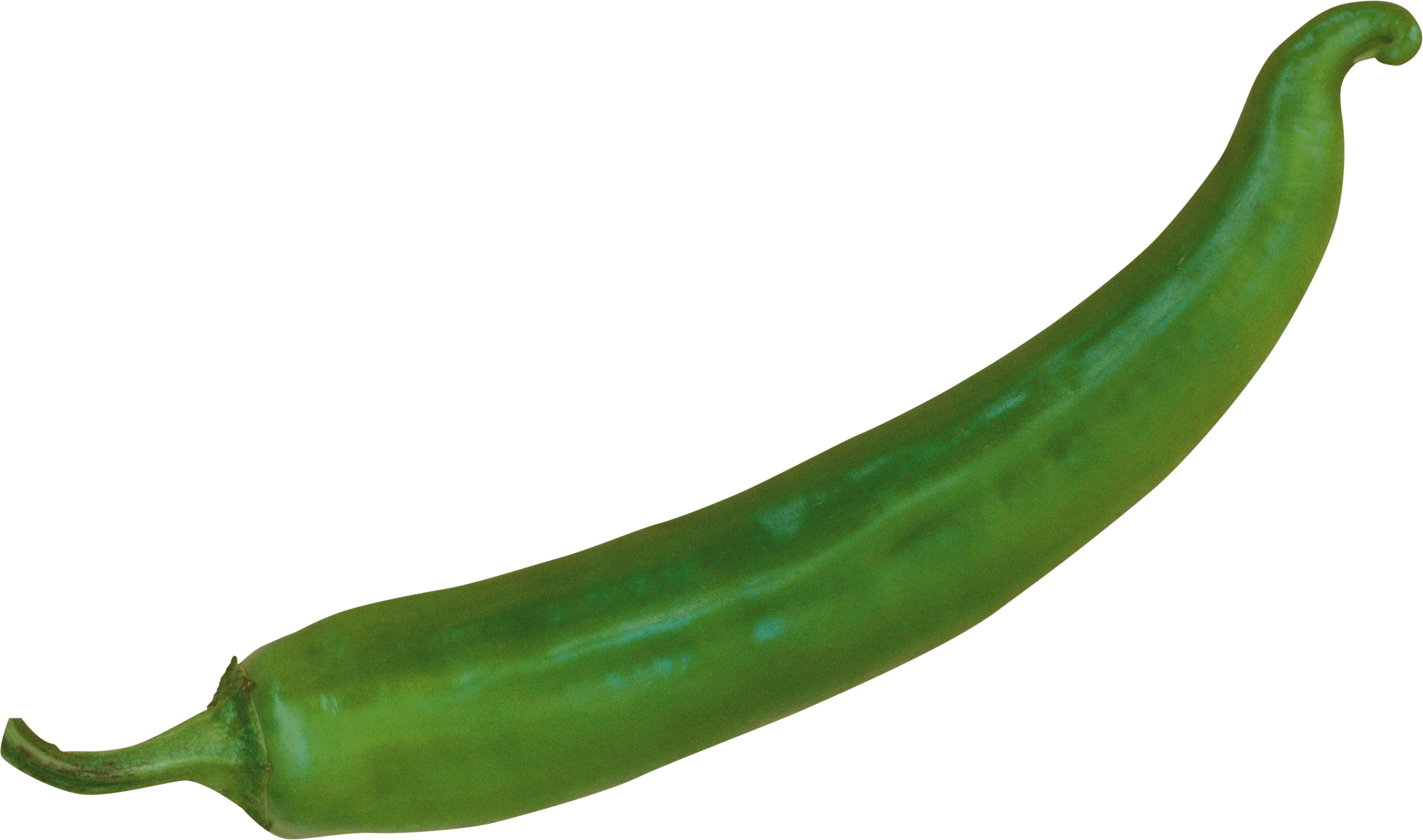 Chili Green Pepper Transparent PNG Image