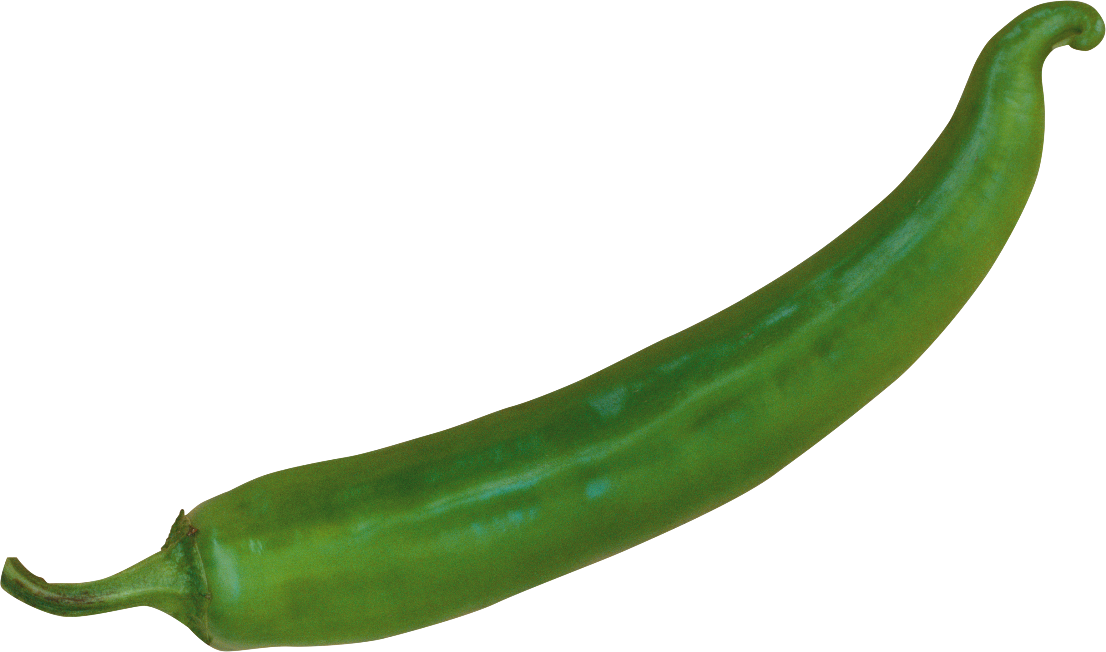 Chili Green Pepper Transparent PNG Image