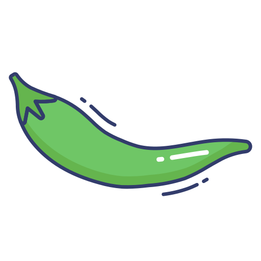 Chili Vector Green Pepper Transparent PNG Image