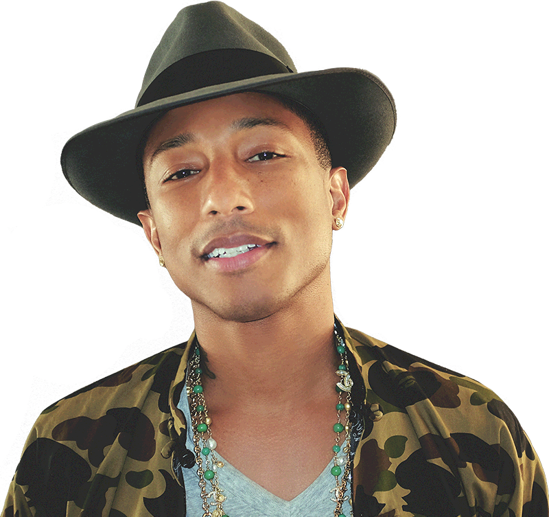 Pharrell Williams File Transparent PNG Image