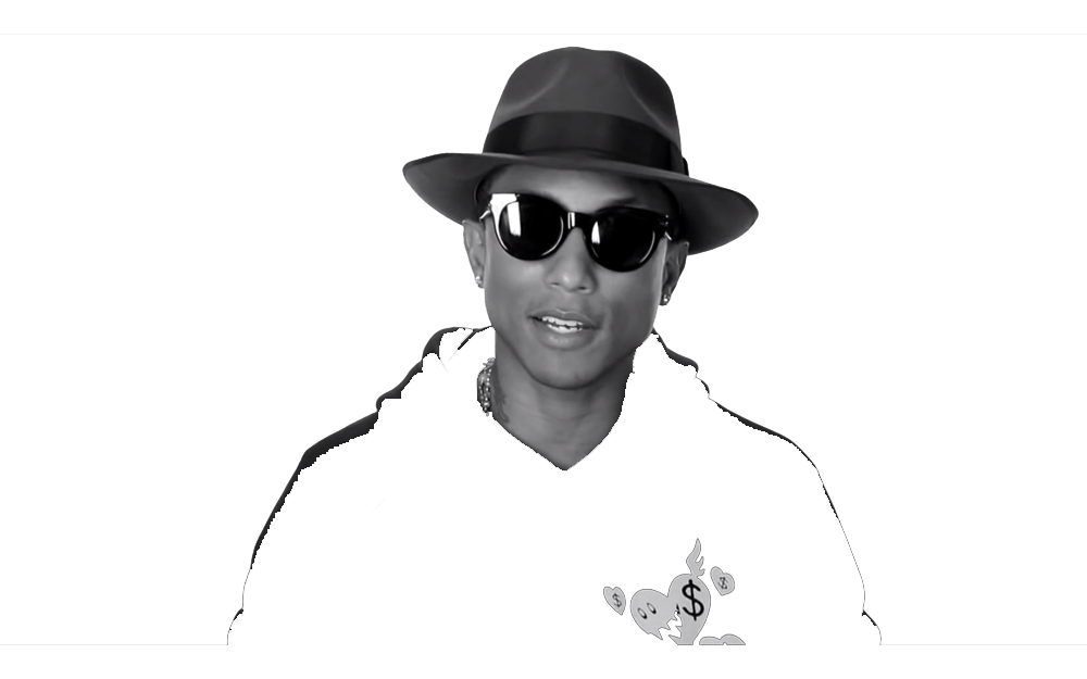 Pharrell Williams Transparent PNG Image