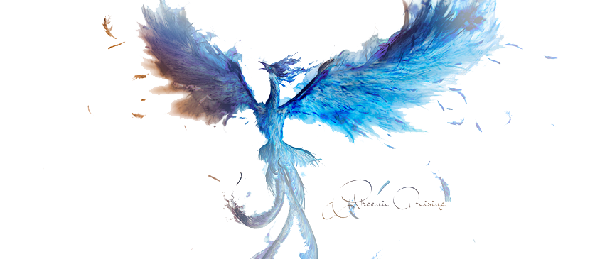 Blue Phoenix Transparent PNG Image
