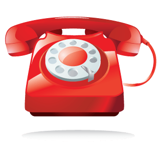Red Phone Transparent PNG Image