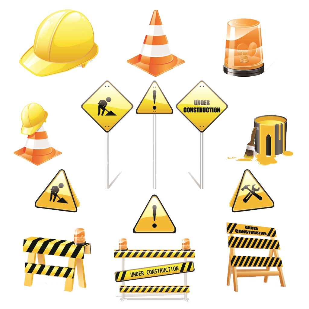 Material Royalty- Engineering Construction Safety Architectural Signs Transparent PNG Image