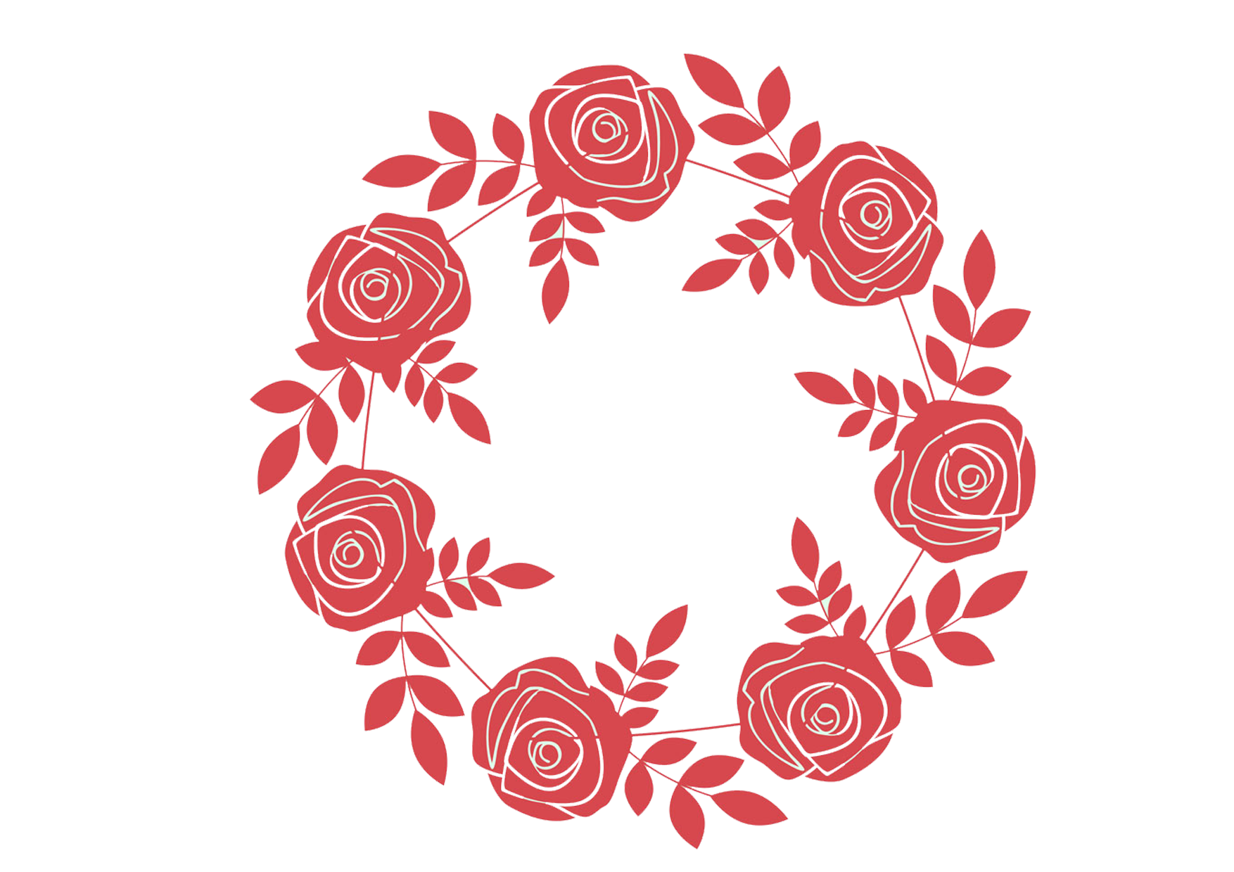 Flower Rose graphy Royalty- Frame Round Stock Transparent PNG Image