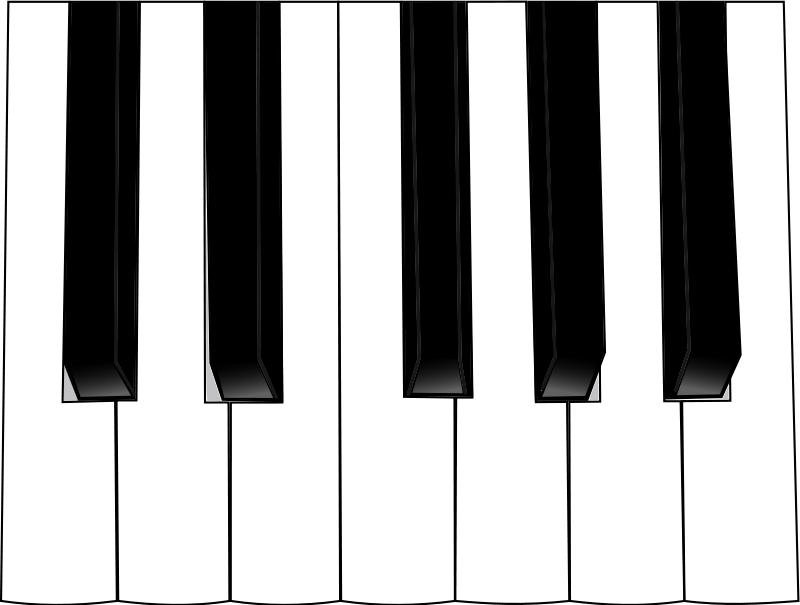Piano Keyboard Transparent PNG Image