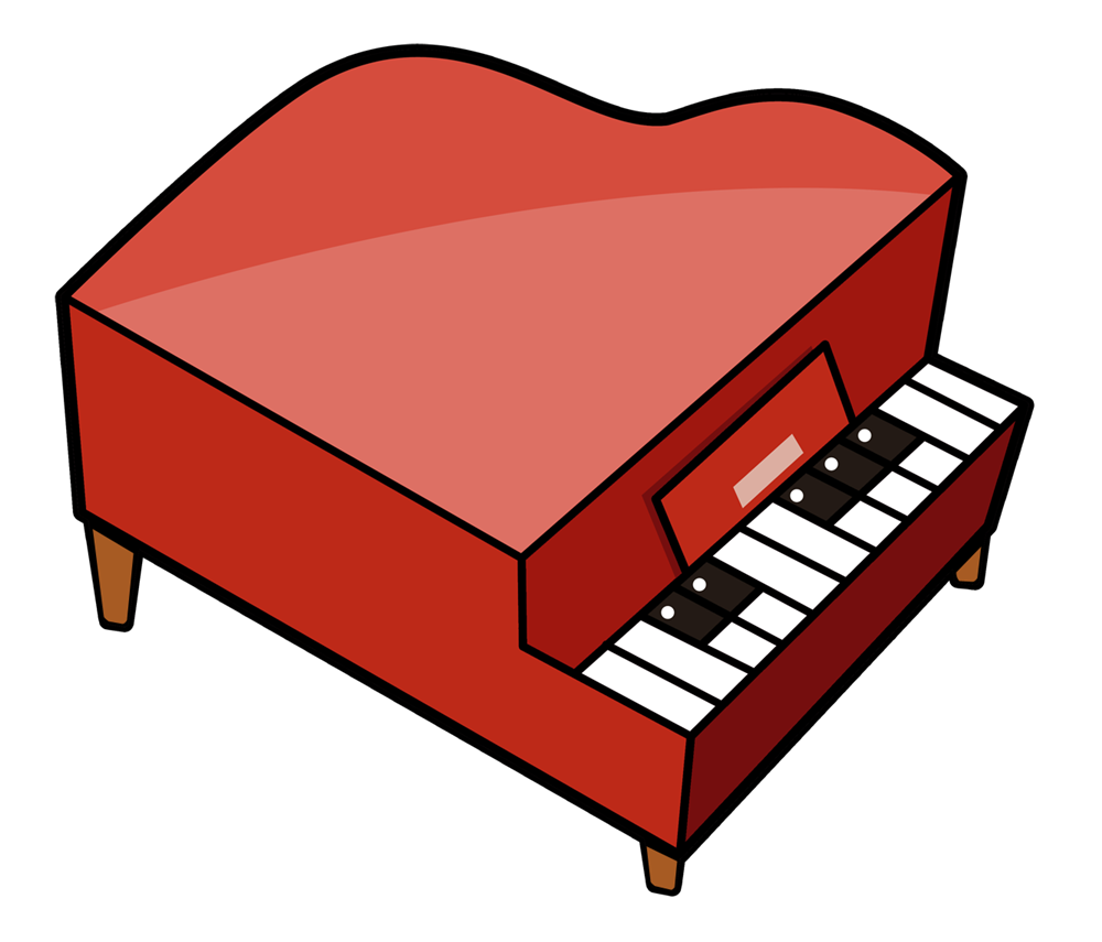 Piano Vector Transparent PNG Image