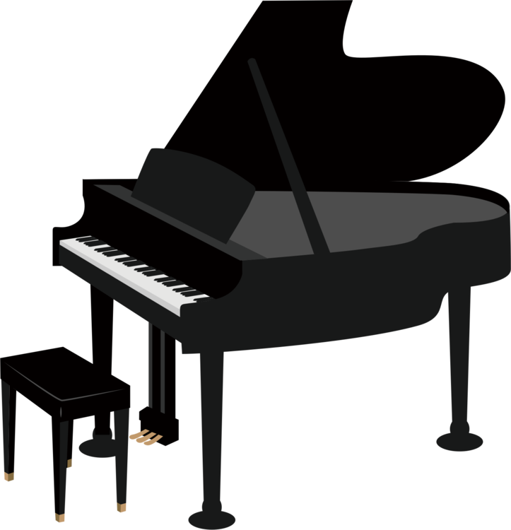 Piano Vector Transparent PNG Image