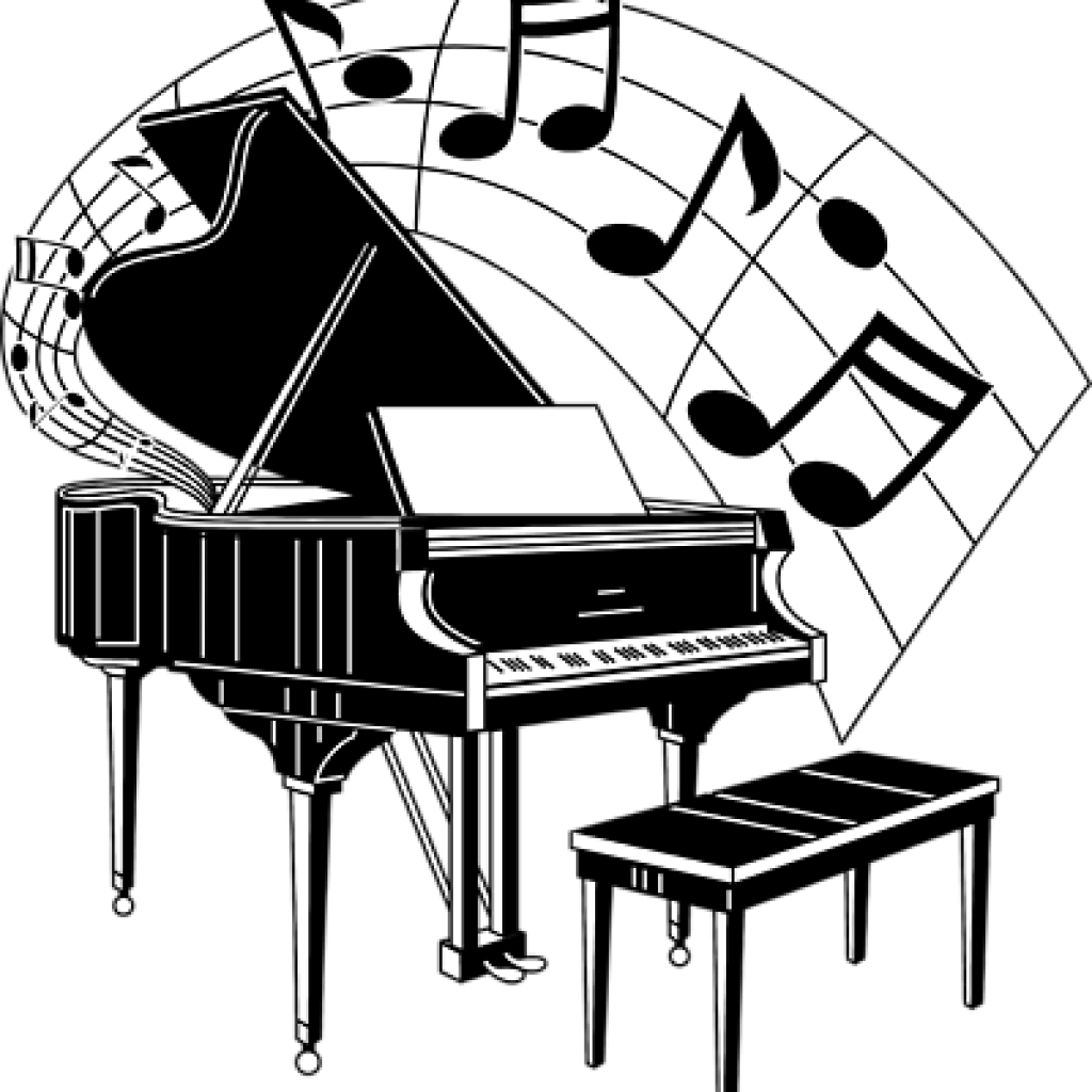 Piano Vector Transparent PNG Image