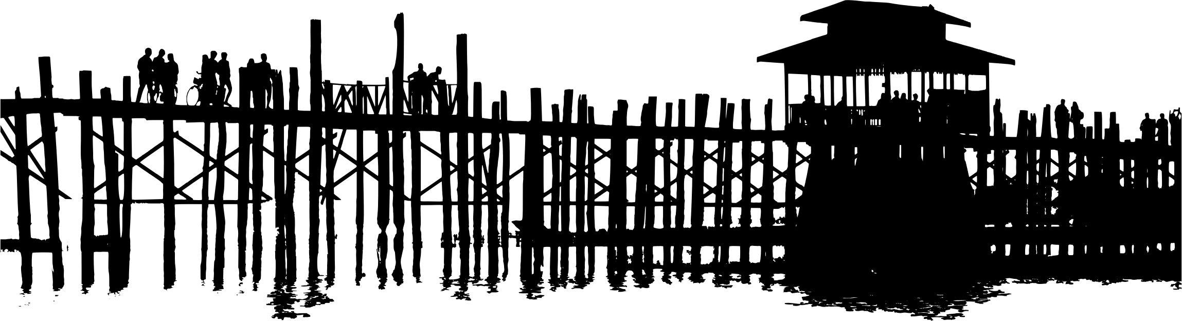 Pier Background Transparent PNG Image