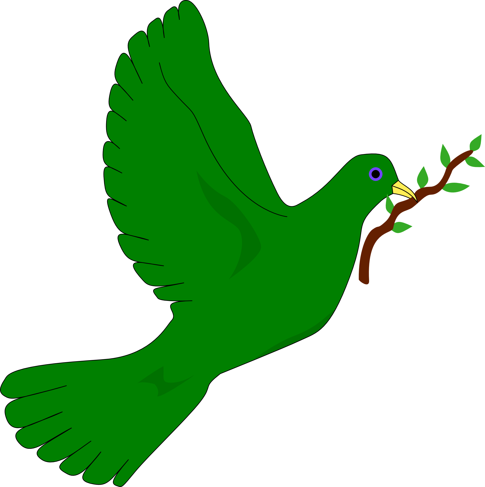 Vector Pigeon Peace Transparent PNG Image