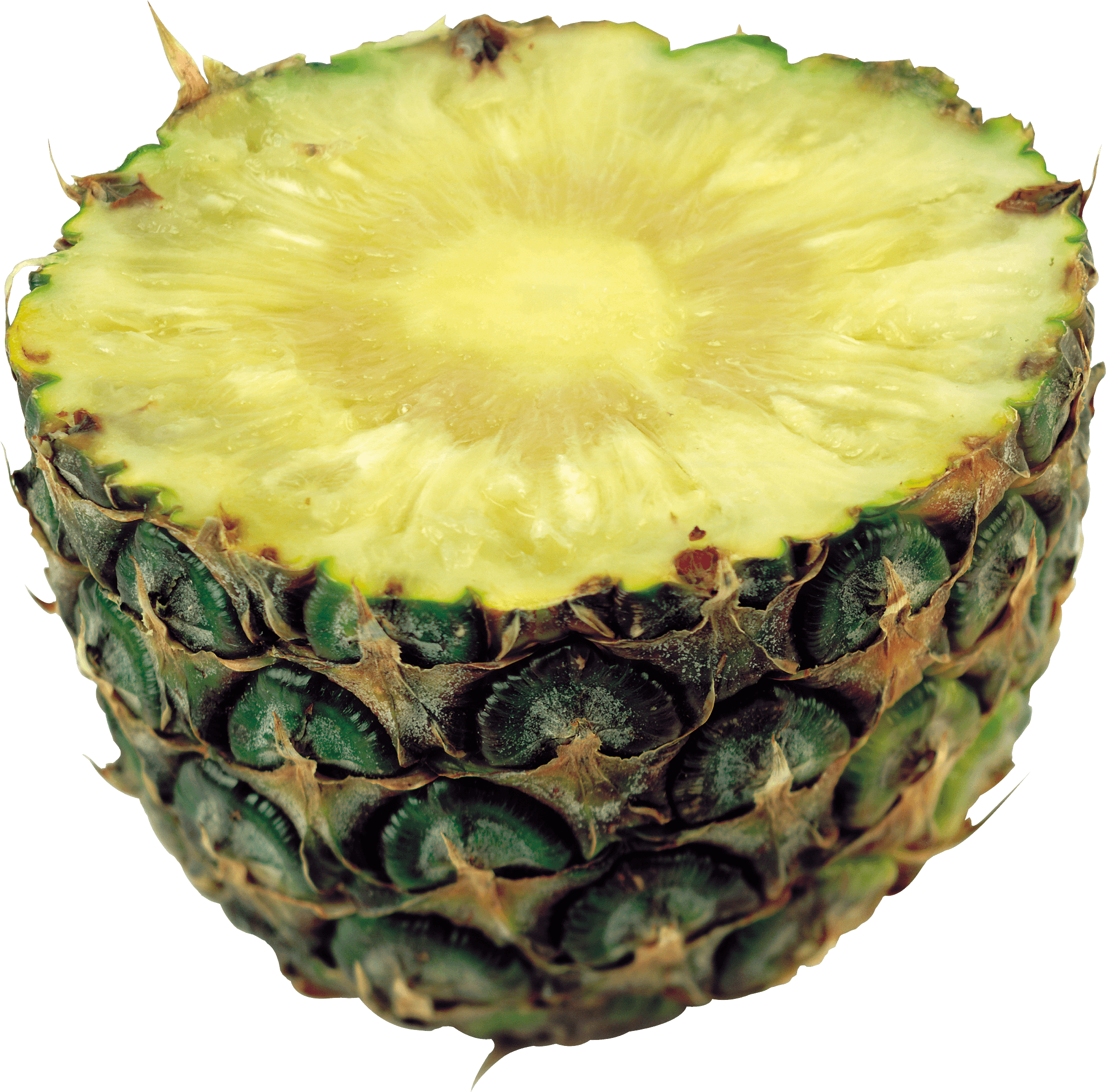 Half Pineapple Transparent PNG Image