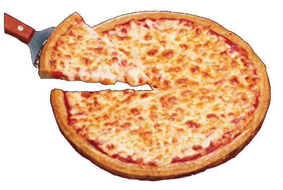 Cheese Pizza Transparent PNG Image