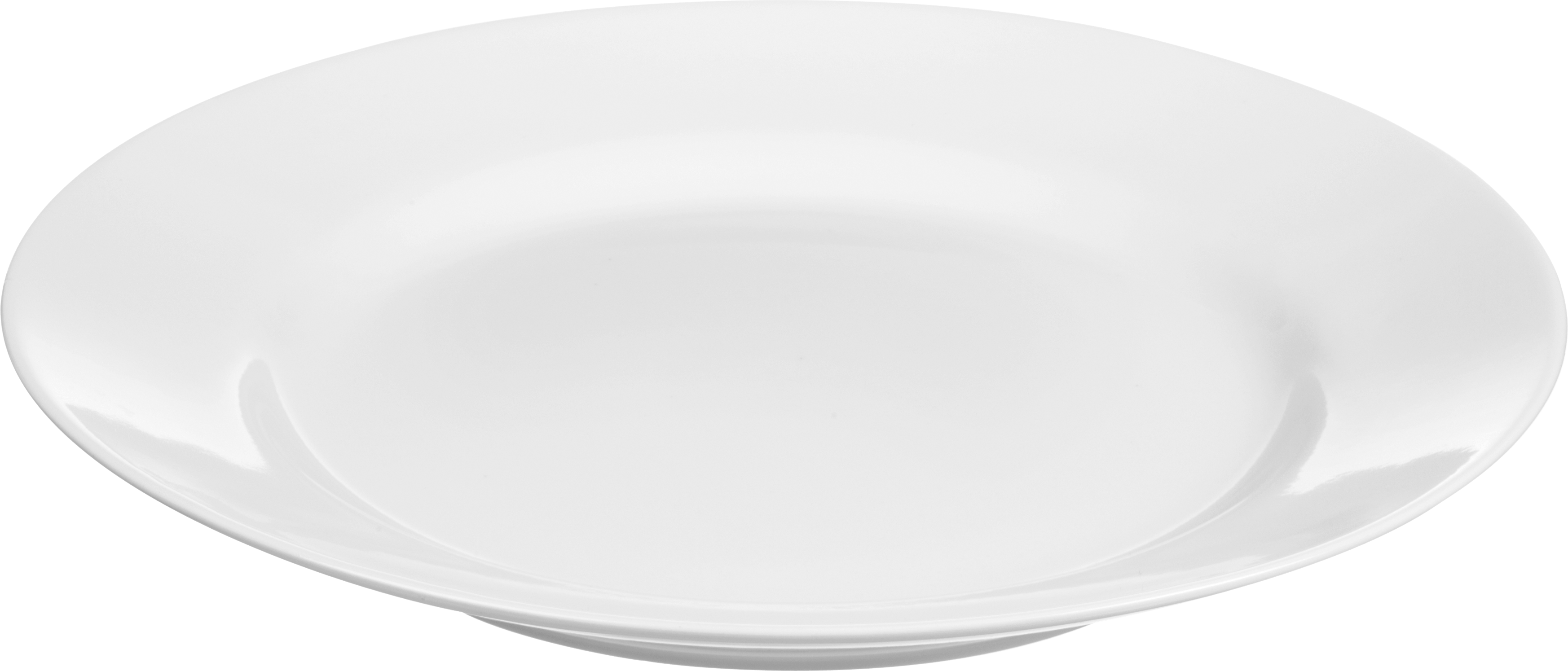 White Plate Transparent PNG Image