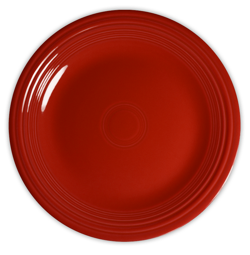 Red Plate Transparent PNG Image