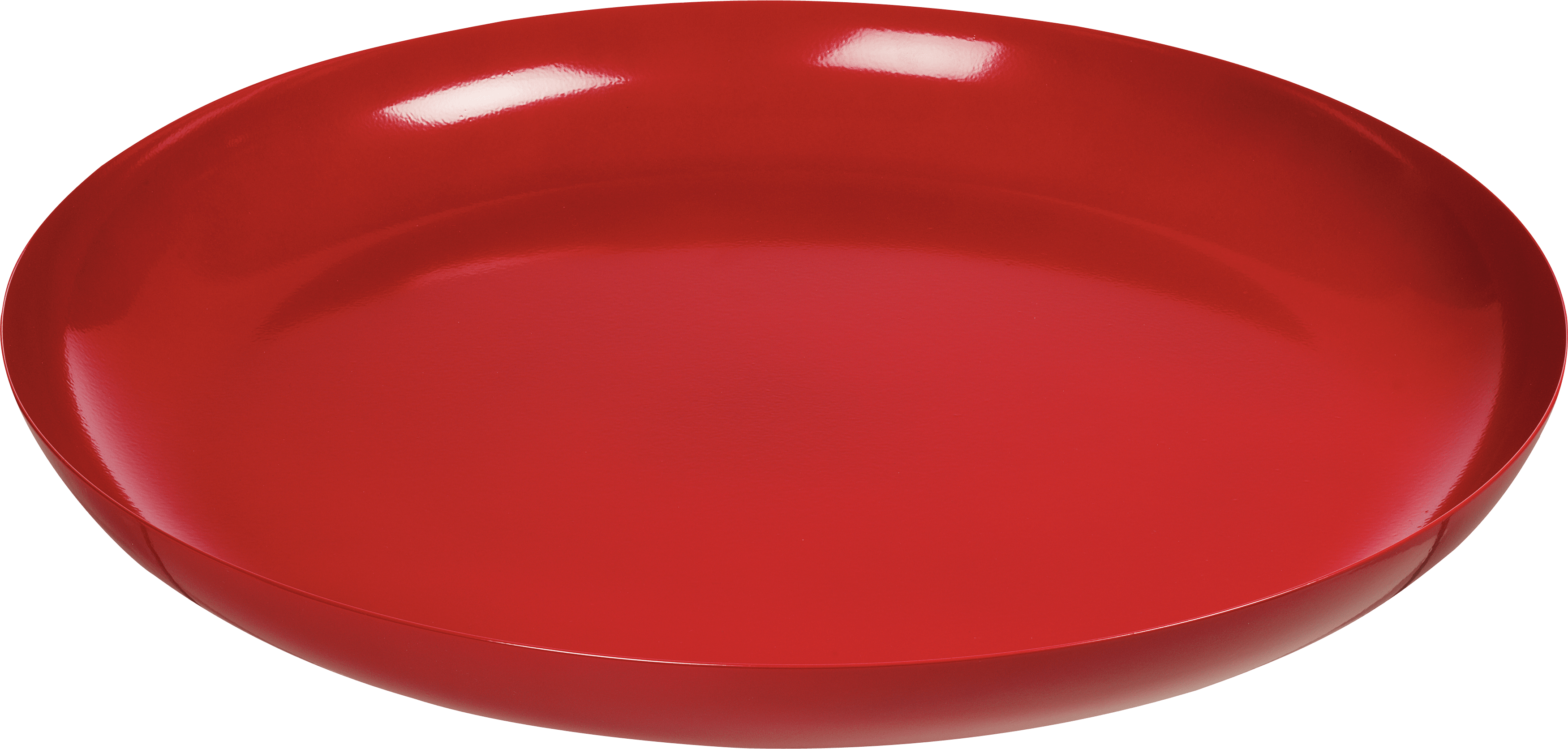 Red Plate Transparent PNG Image