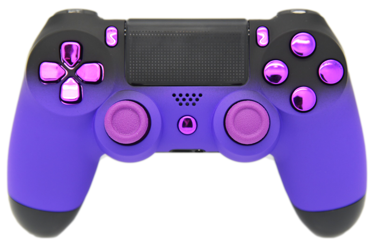 Controllers Playstation Game Purple Controller File Transparent PNG Image