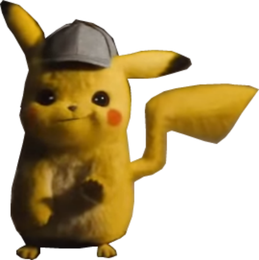 Detective Movie Pikachu Pokemon Transparent PNG Image